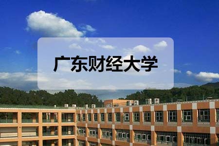 广东财经大学在佛山有自考学校吗